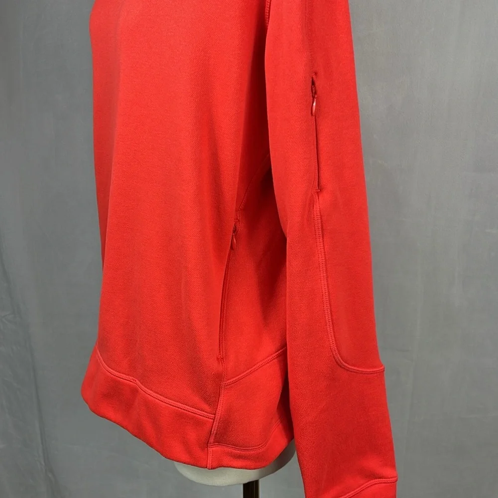Sweaty Betty Sprinter‎ Run Hoodie in Pentas Red.
